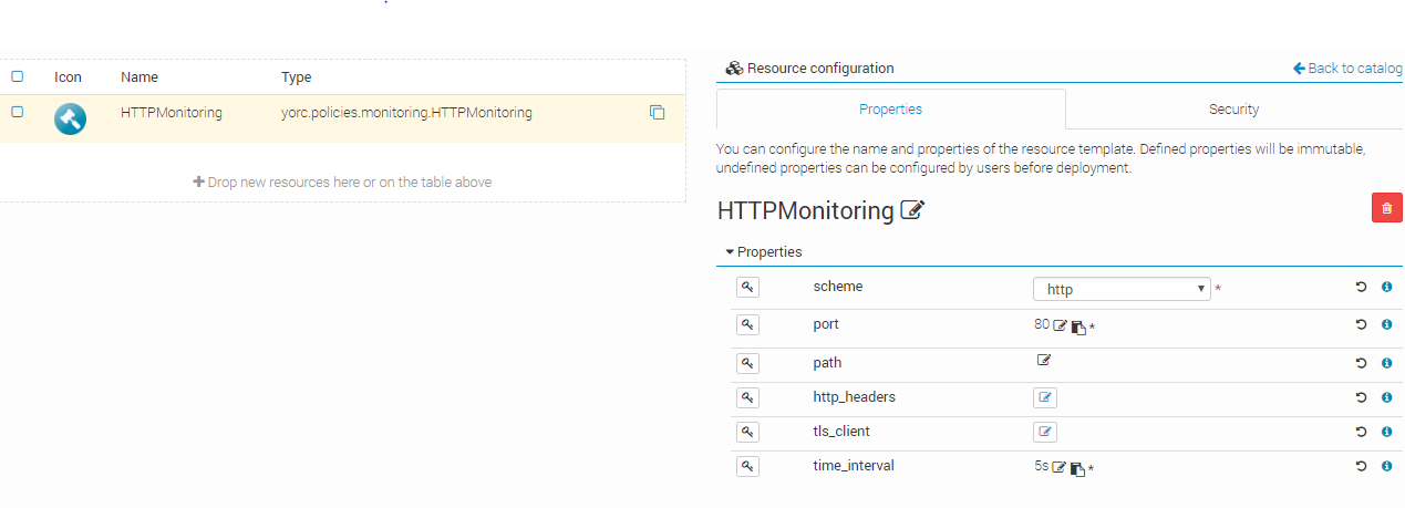 Configure your HTTP monitoring policy